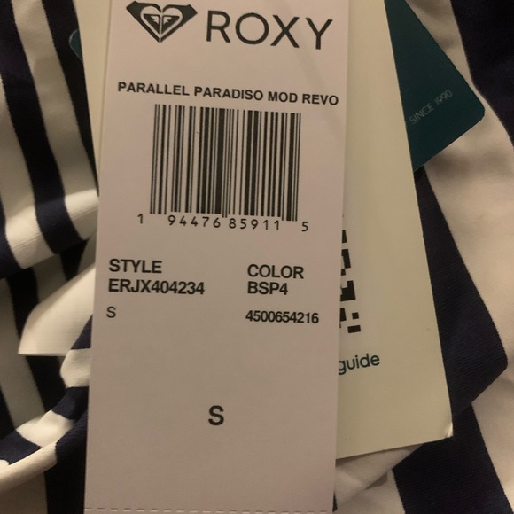 (1617) Roxy Women's Standard Parallel Paradiso Reversible Moderate Bikini Bottom - Picture 7 of 12